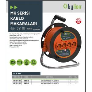 PLASTİK MAKARA 20 m 3*1,5 mm2 TTR KABLO MK2015