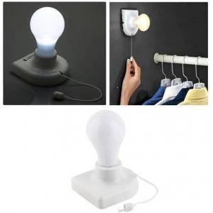 Pratik Pilli Aç Kapa İpli Çek Yak Taşınabilir Led Ampül Lamba