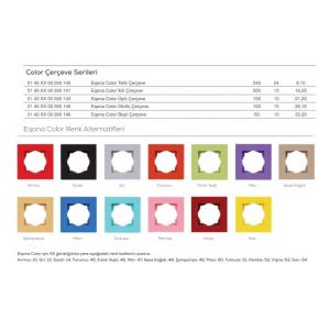 Eqona Color Beşli Çerçeve