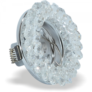 Cam Spot Kasası -nergis gümüş 