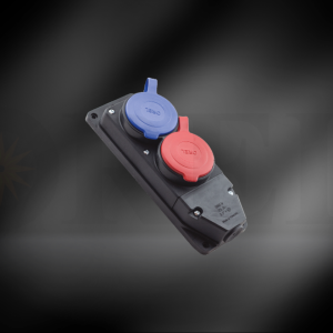 1*16+3*25 A Monofaze + Trifaze Kauçuk Grup priz 