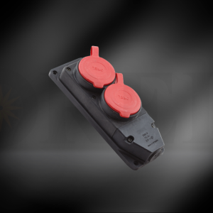 3*25A 2 Li Trifaze Kauçuk Grup Priz 