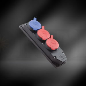 3*25 A 1 Adet + 1* 16A 2 Adet Kauçuk grup priz 