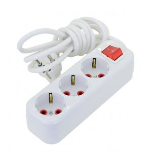 3 Lü Grup Priz Anahtarlı  2 m 