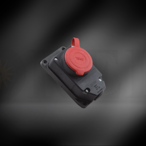 3*25 A Kauçuk Duvar Prizi Klemensli 