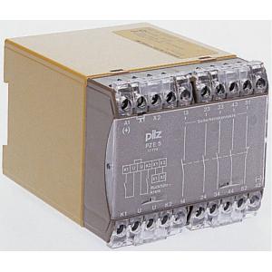 PNOZ X Emniyet Rölesi, 4 Güvenlik Kontağı, 1 Yardımcı Kontak, Tek veya Çift Kanallı, 24 V dc