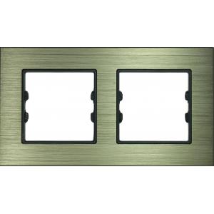 İKİLİ ÇERÇEVE BRONZ 