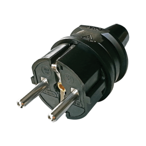 Topraklı Erkek Fiş Siyah