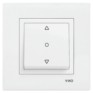 Tek Düğmeli Jaluzi Kumanda Anahtarı