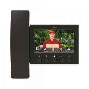 Truva 4.3'' Görüntülü Diyafon (Ahizeli) Siyah